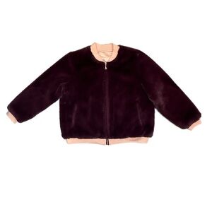 NWOT HEURUEH Reversible Bomber Jacket